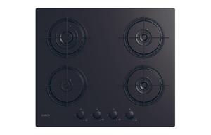 Candy CVW6BB 60cm Gas on Glass Hob - Black